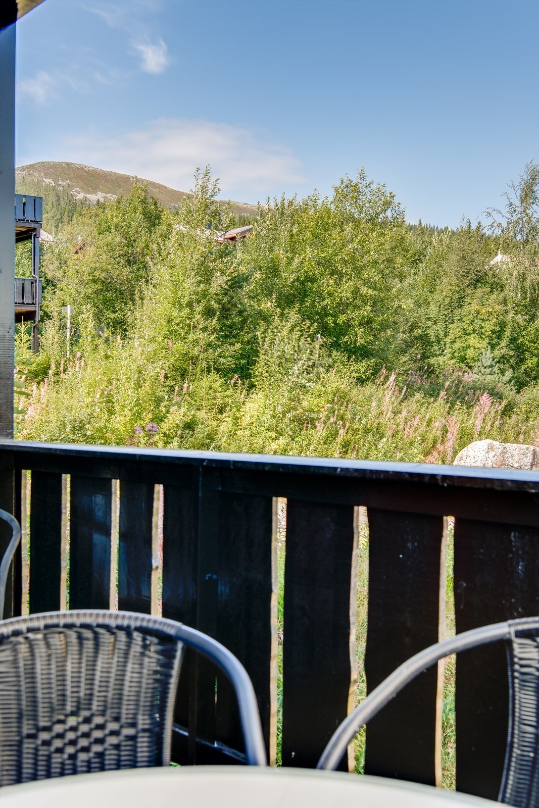 Utsikt og balkong Galleribilde