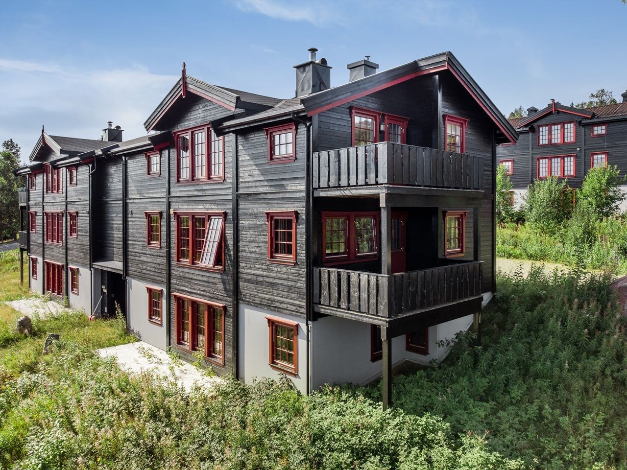 Bygget består av 6 leiligheter beliggende i et attraktivt og veletablert hytteområde Galleribilde