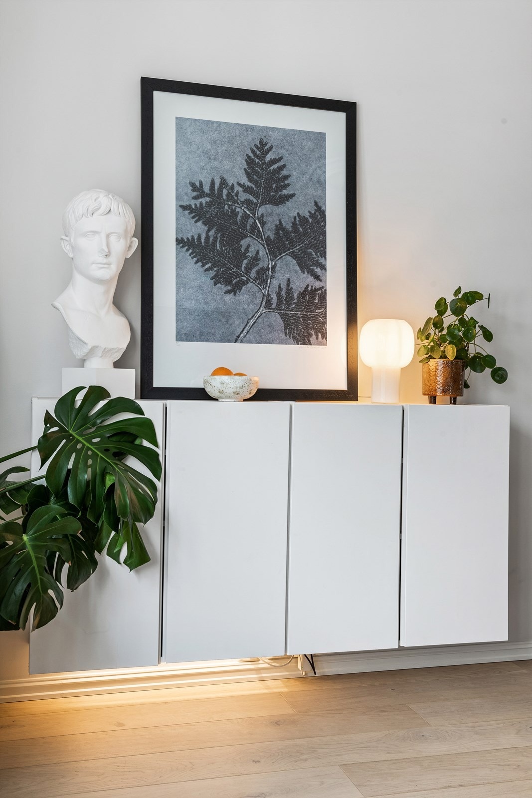 Naturlig plass for tv-seksjon Galleribilde
