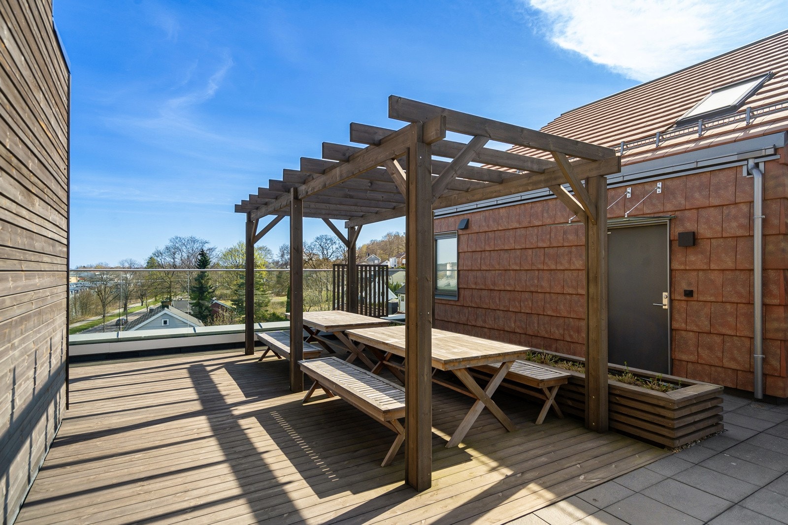 Felles takterrasse Galleribilde