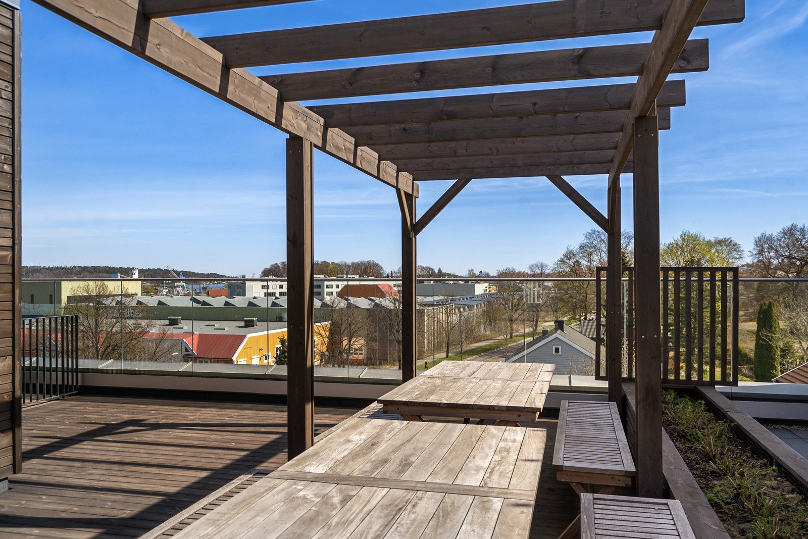 Felles takterrasse Galleribilde