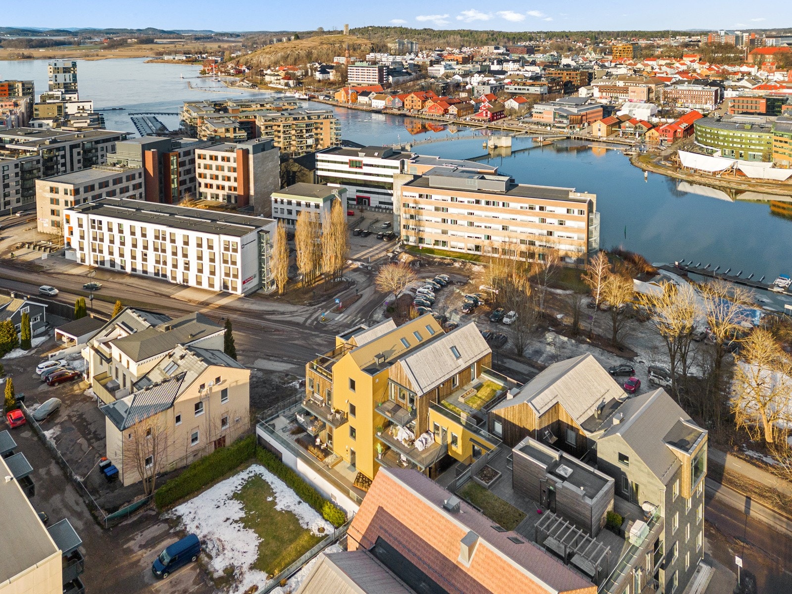 Med felles takterrasse Galleribilde
