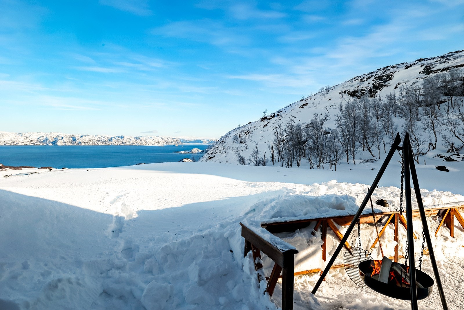 Her kan utsikten over Altafjorden nytes! Galleribilde