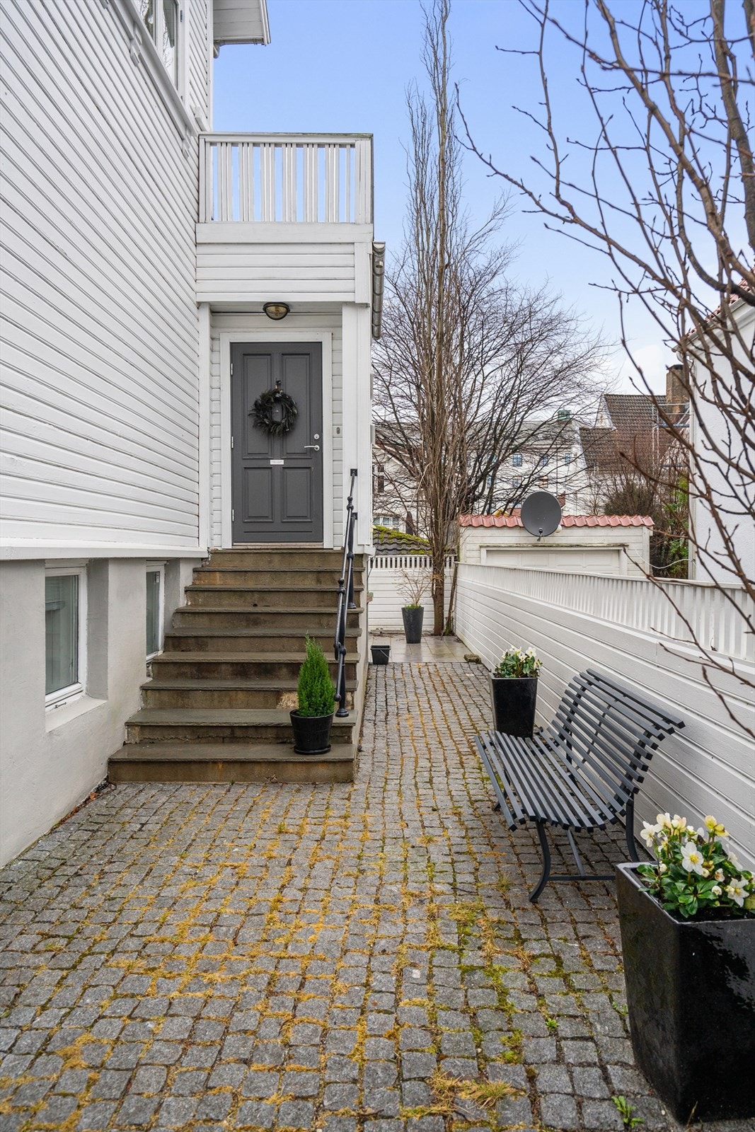 Inngangsparti Galleribilde