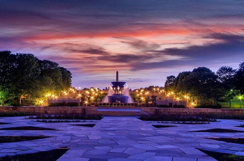 Frognerparken. Galleribilde