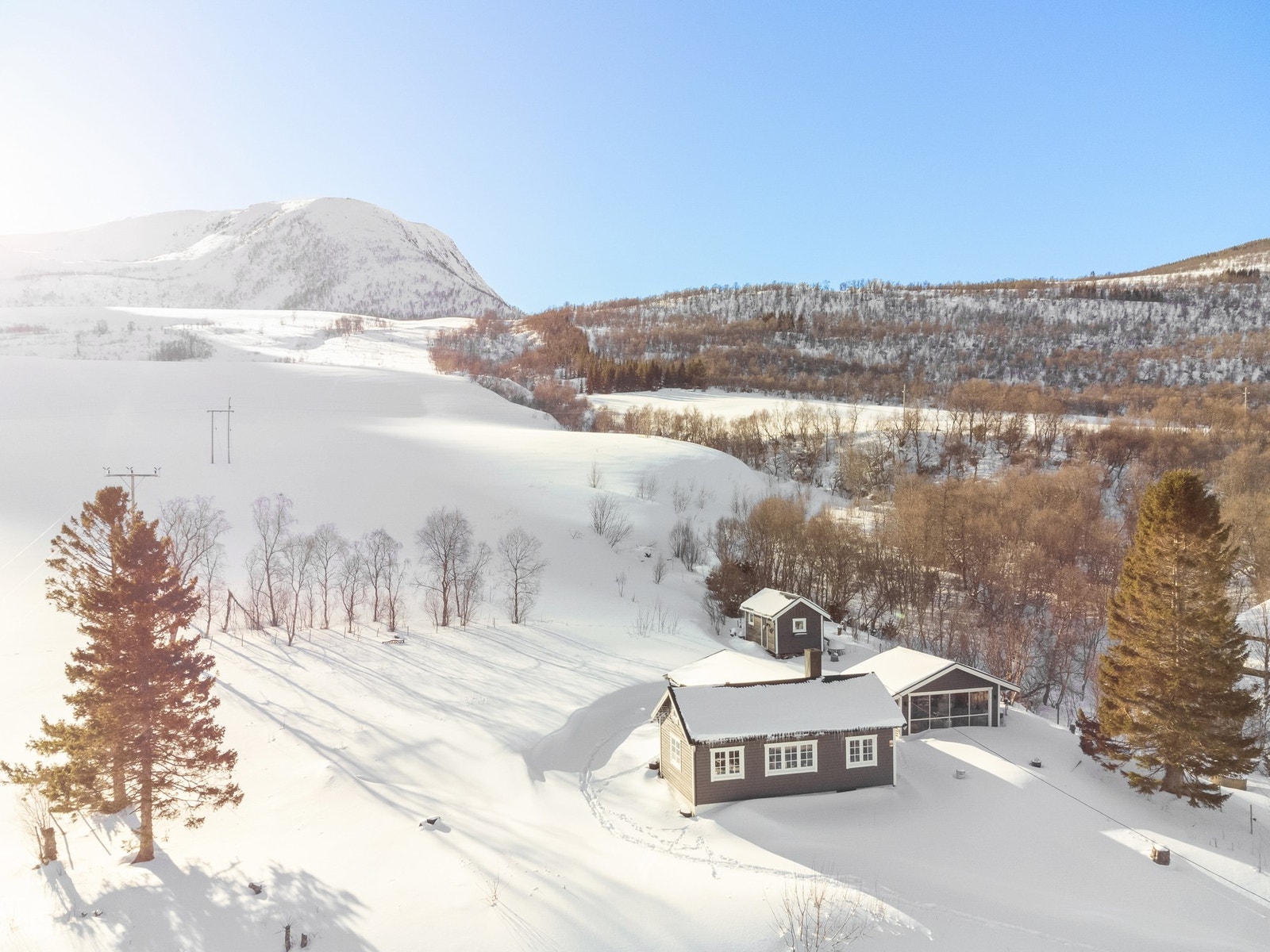 Pent både sommer og vinter. Galleribilde
