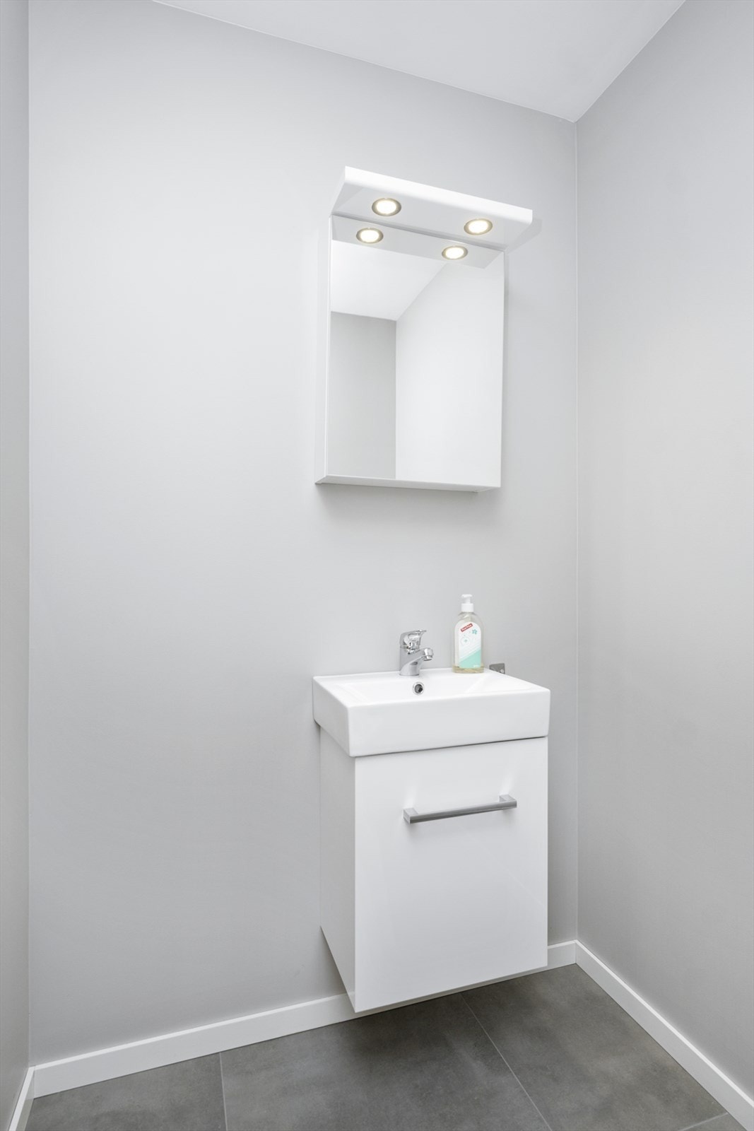 Gjestetoalett med wc og servant Galleribilde