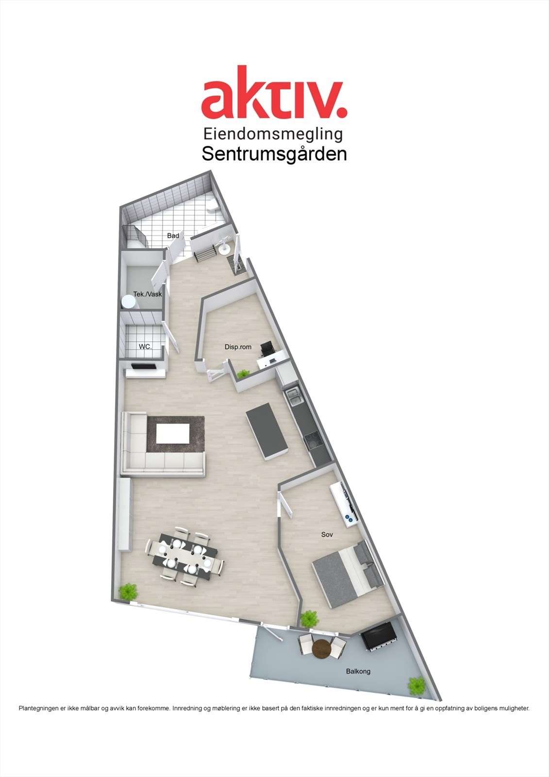 Plantegning Galleribilde
