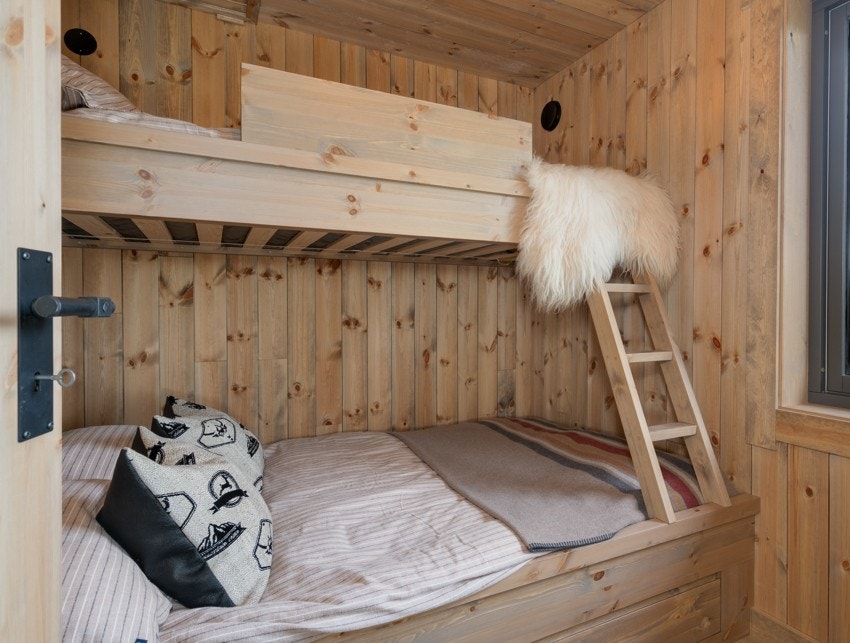 Soverom 3 med plassbygd familiekøyeseng. Galleribilde