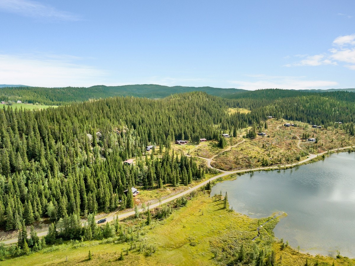 Velkommen til hytteområdet ved Flatlandstjern! Galleribilde