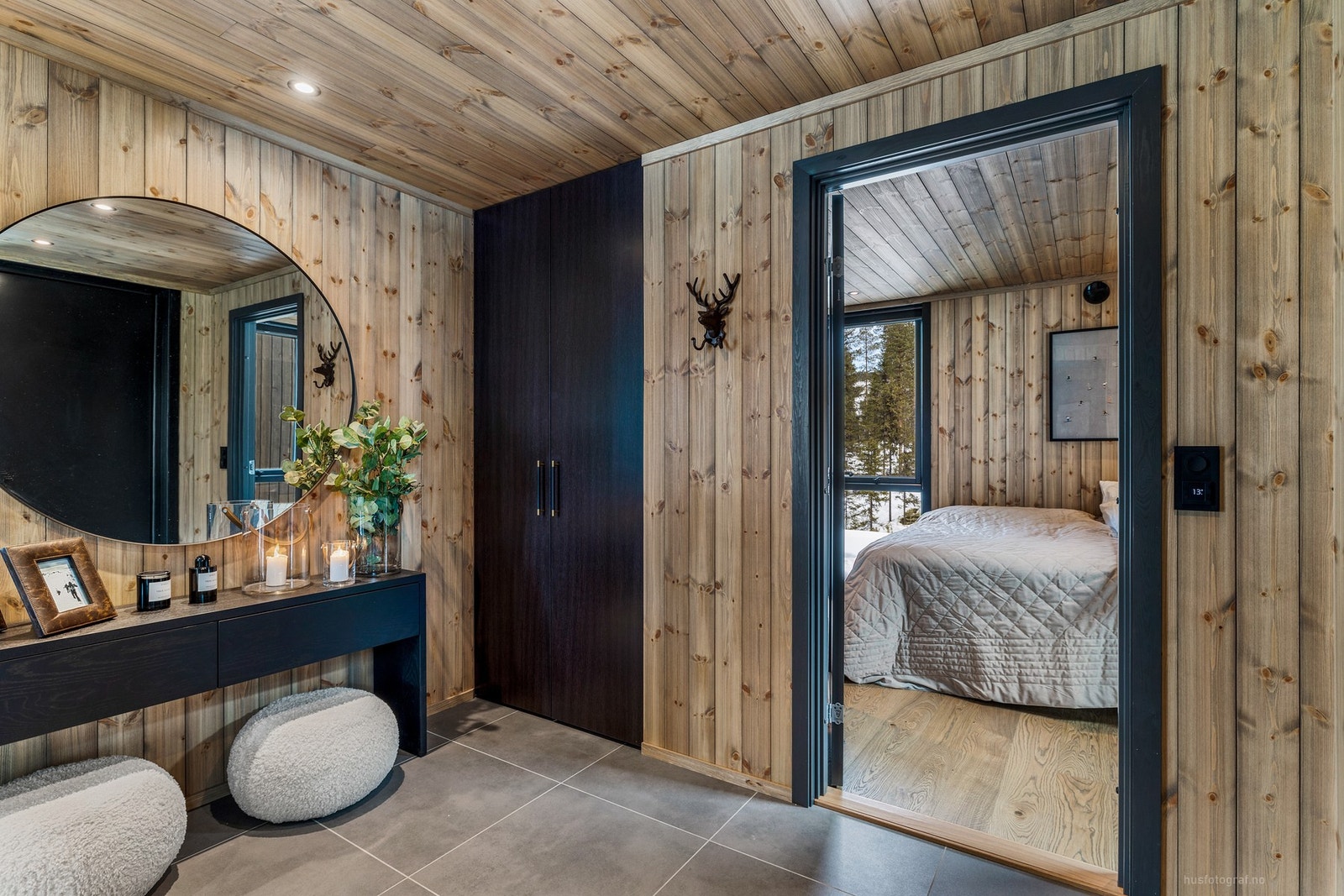 Planløsningen utgjør 4 gode soverom Galleribilde