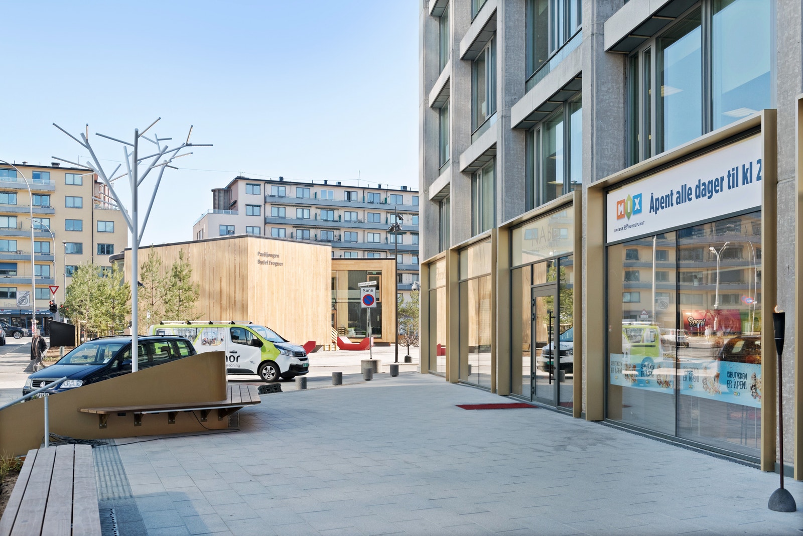 The vacant unit is the old MIX unit Galleribilde