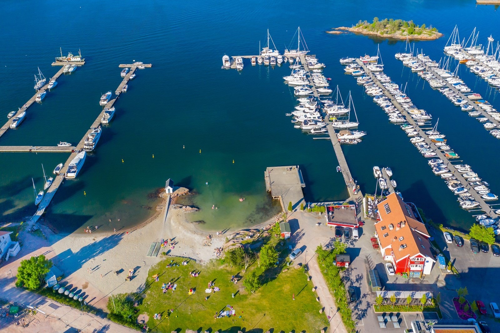 Sætre marina drone Galleribilde