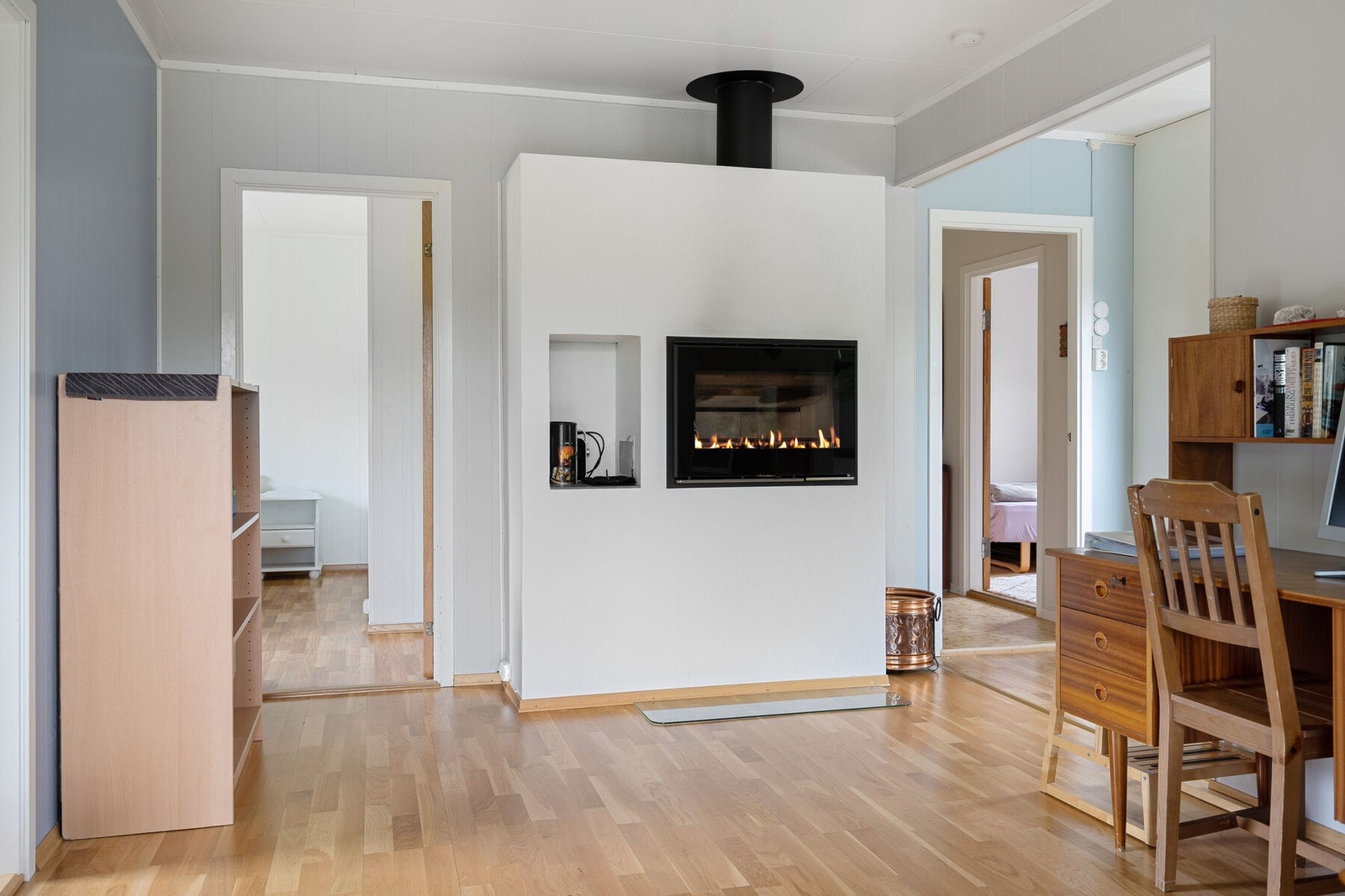 Ny pipe og vedovn fra 2015 Galleribilde