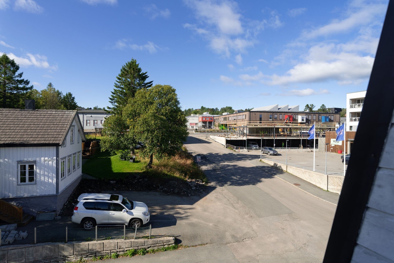 Utsikt fra stuevinduet Galleribilde