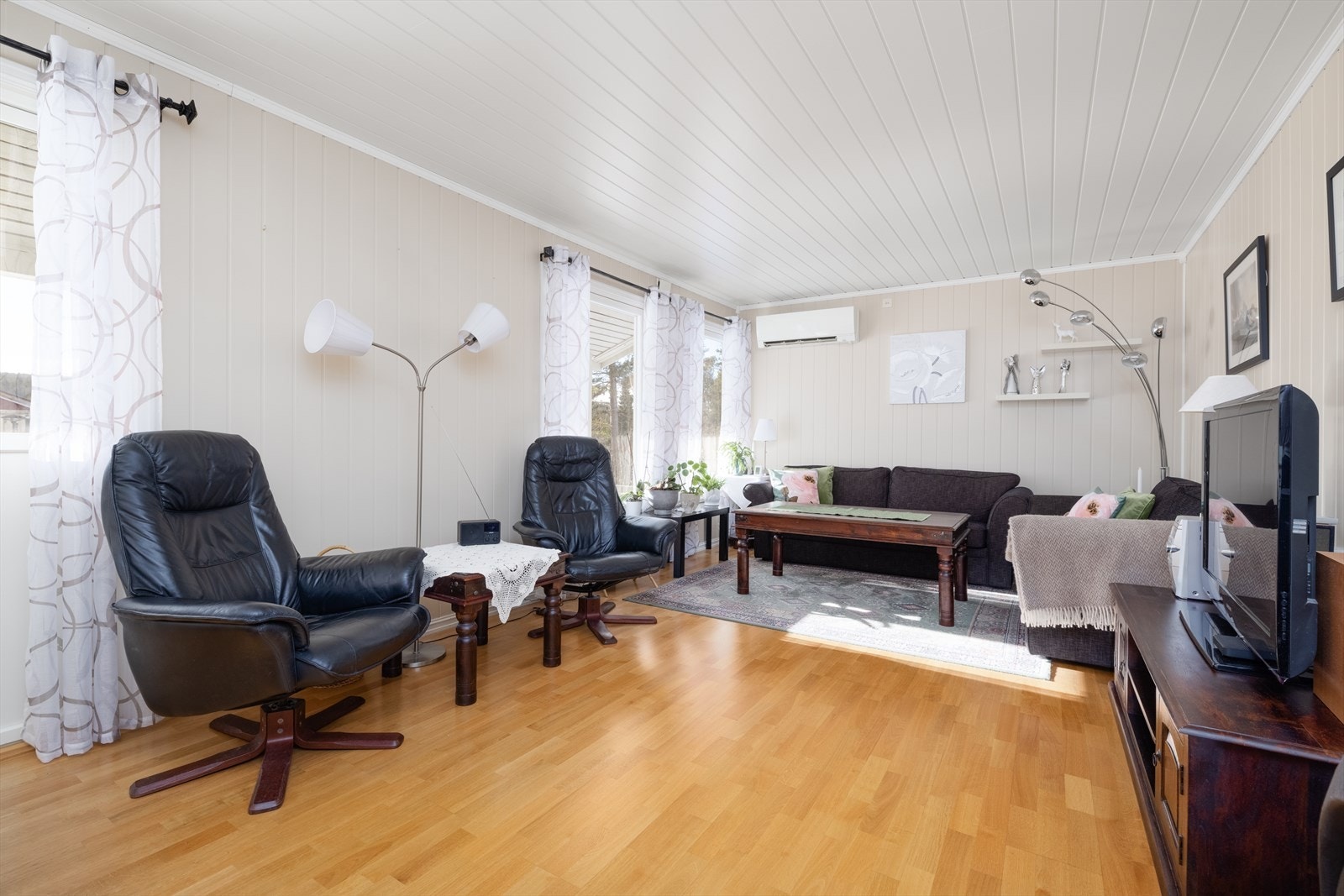 Boligen har varmepumpe. Galleribilde