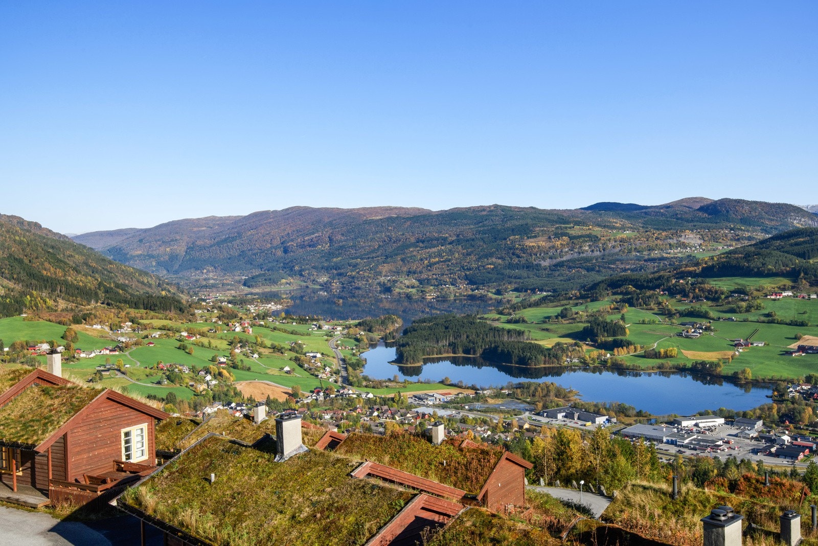 Utsikt fra området Galleribilde