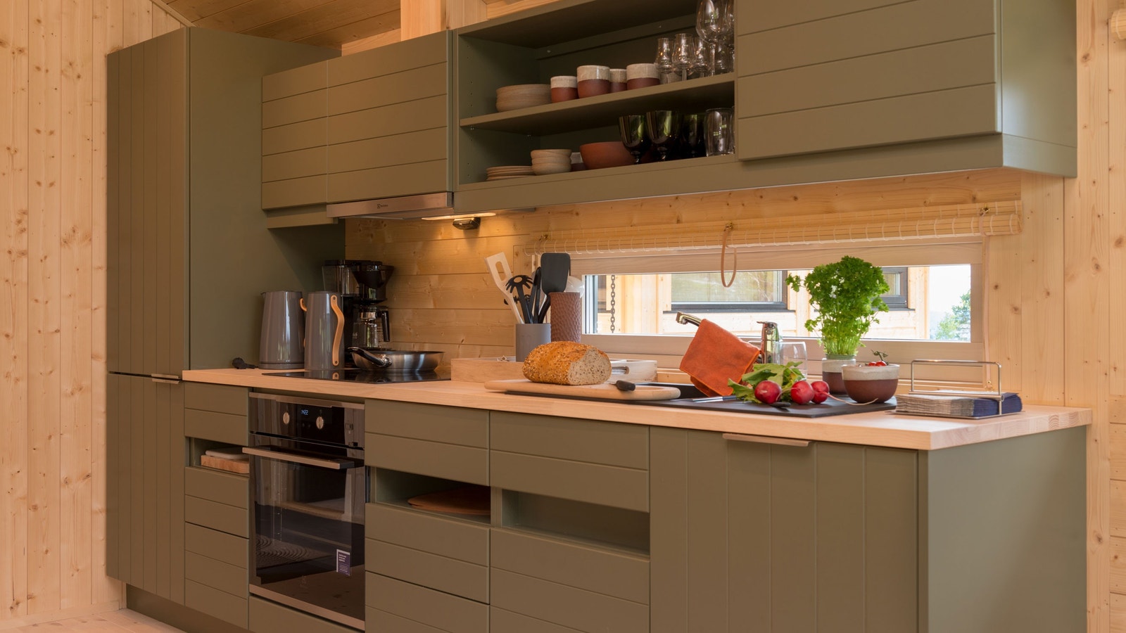 Eksempel interiør, kjøkken. Galleribilde