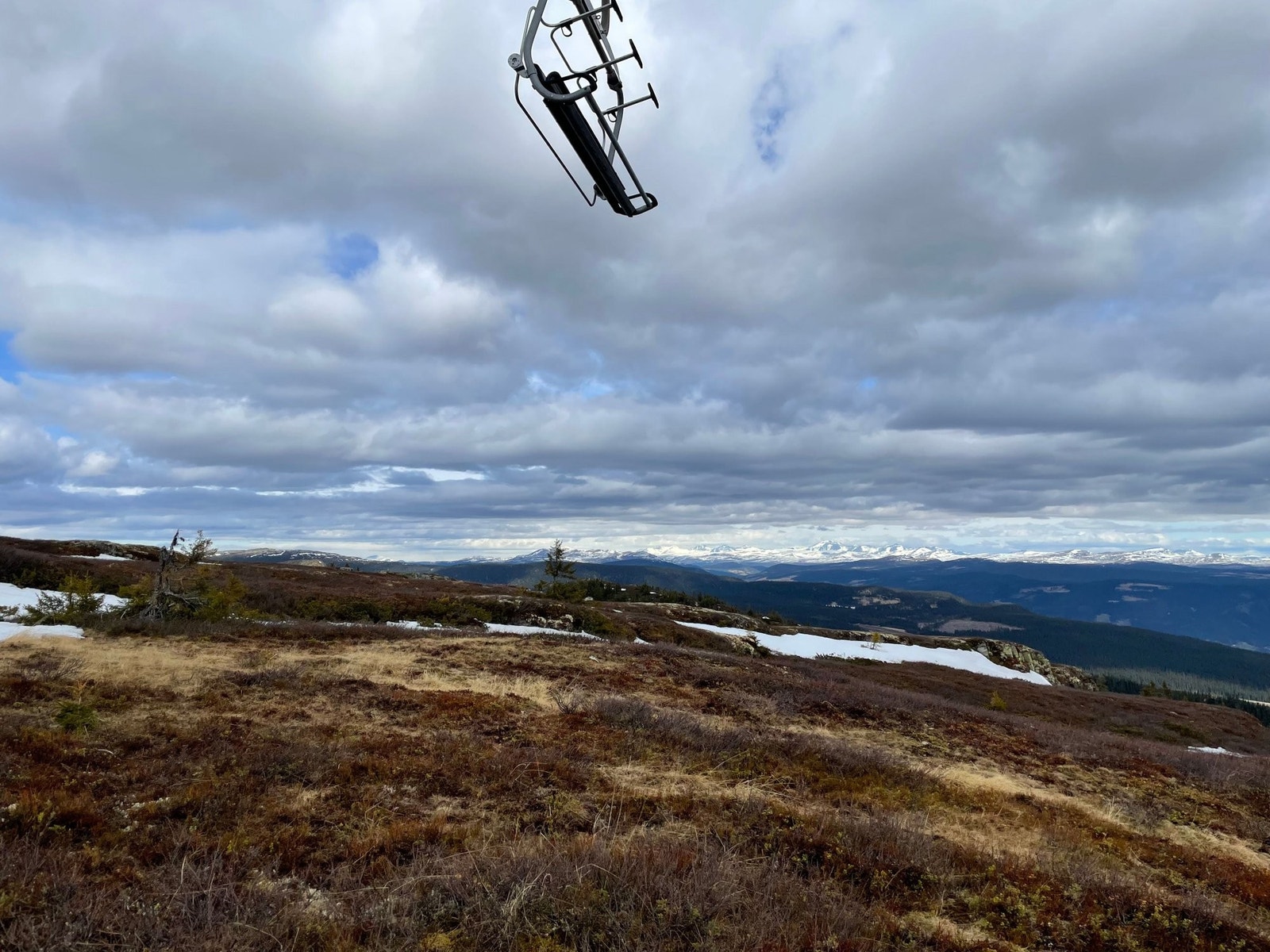 Utsikt fra toppen av heisområdet Galleribilde
