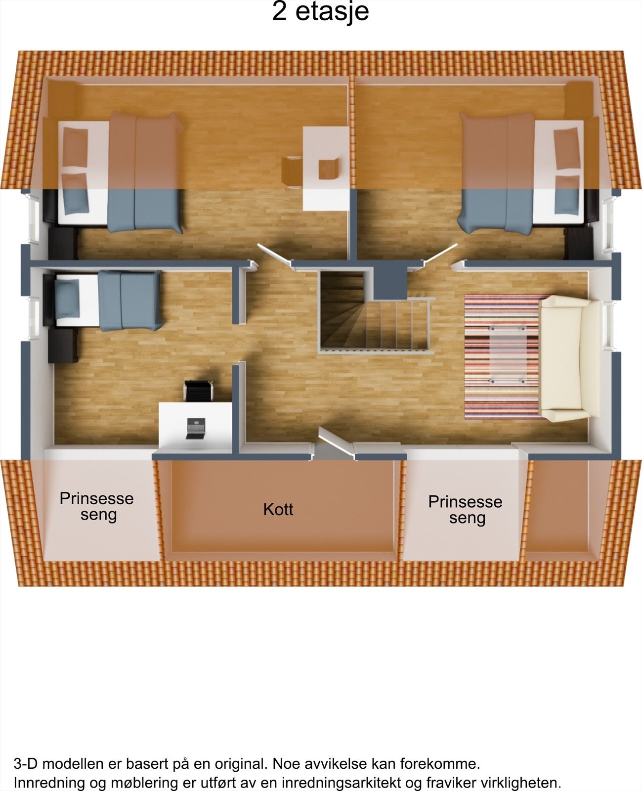 Plantegning loftsetg. Galleribilde