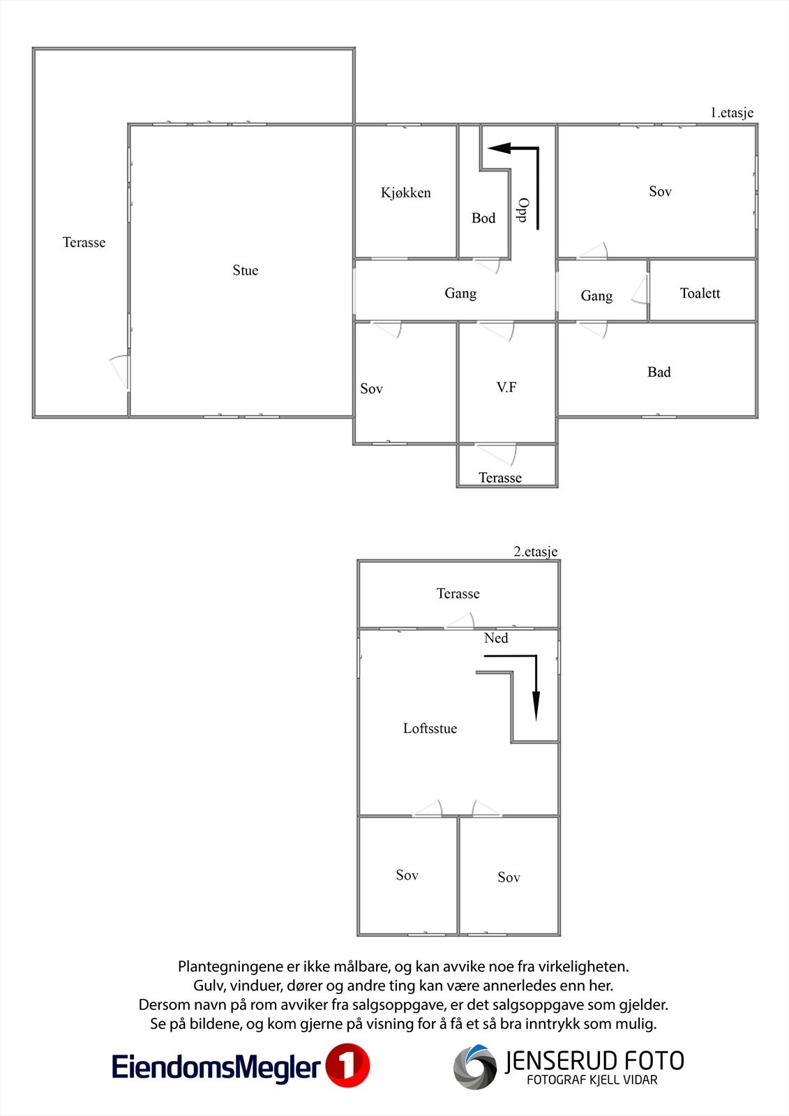 Plantegning Badstuåsen 6 Galleribilde