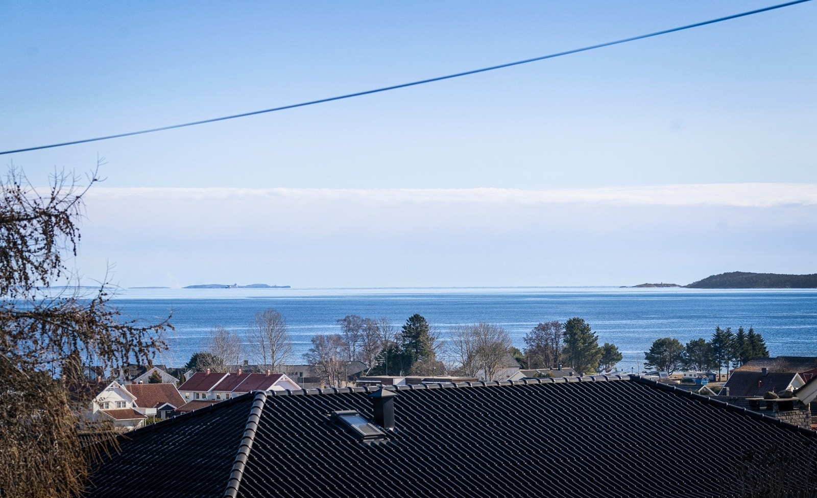 Fri og fin utsikt til sjøen og vår vakre skjærgård Galleribilde