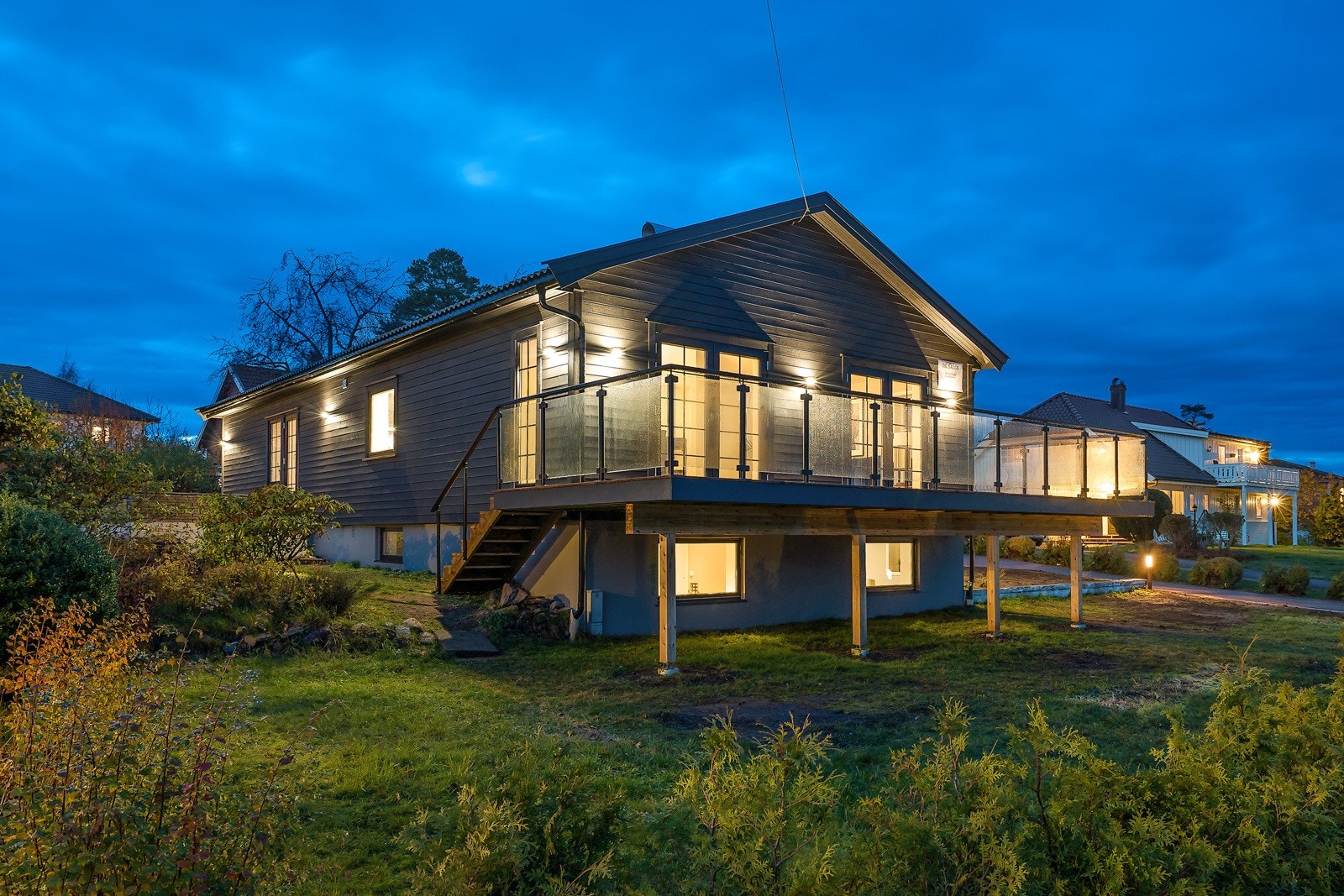 Arkitektonisk stilrent og moderne Galleribilde