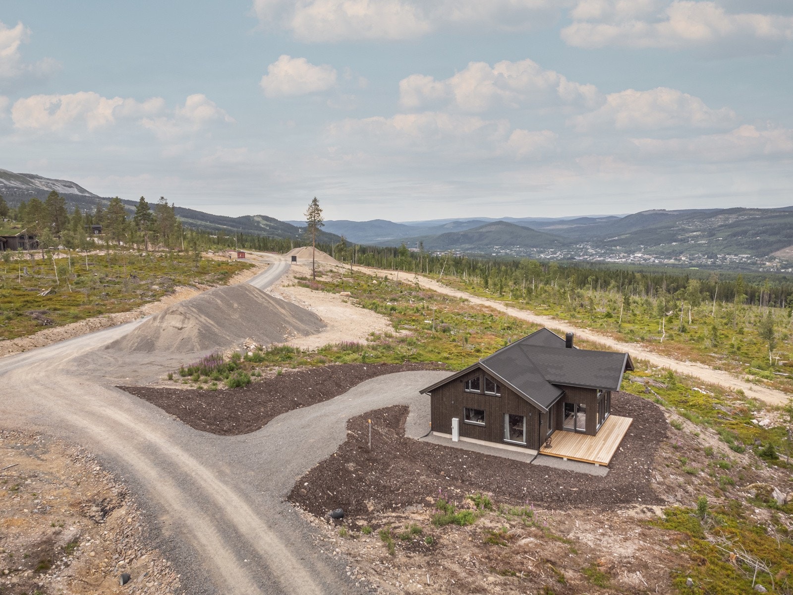 Dronefoto Galleribilde