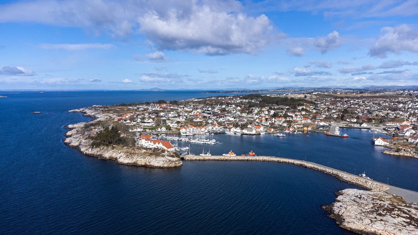 Dronebilde. Galleribilde