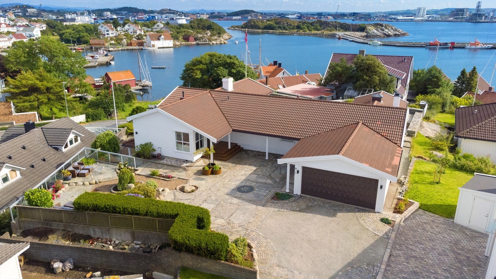 Dronebilde. Galleribilde