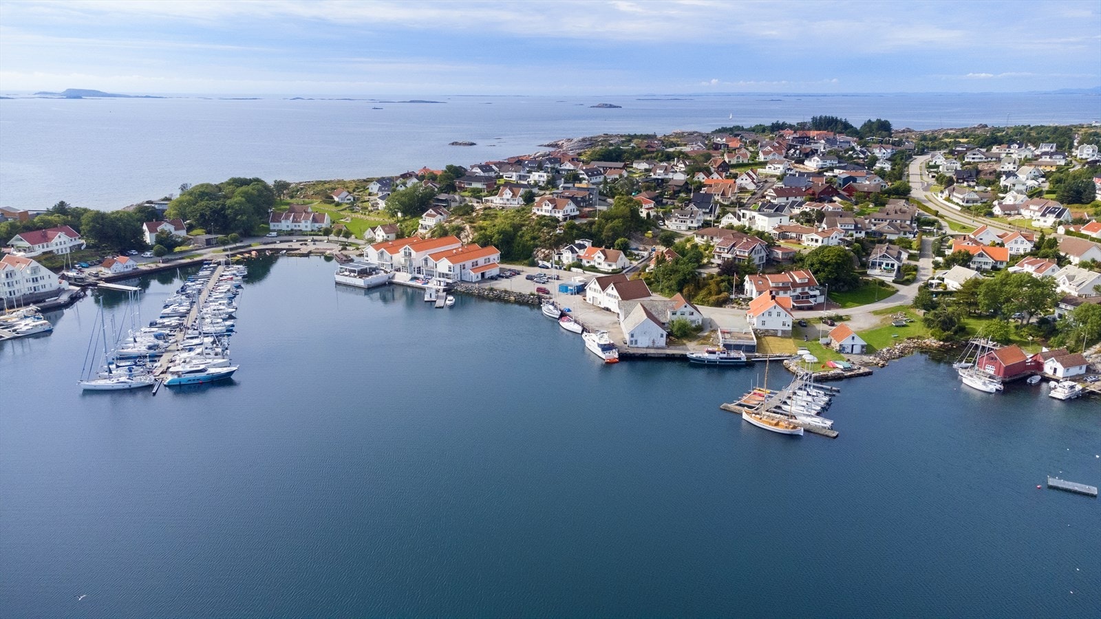 Dronebilde. Galleribilde