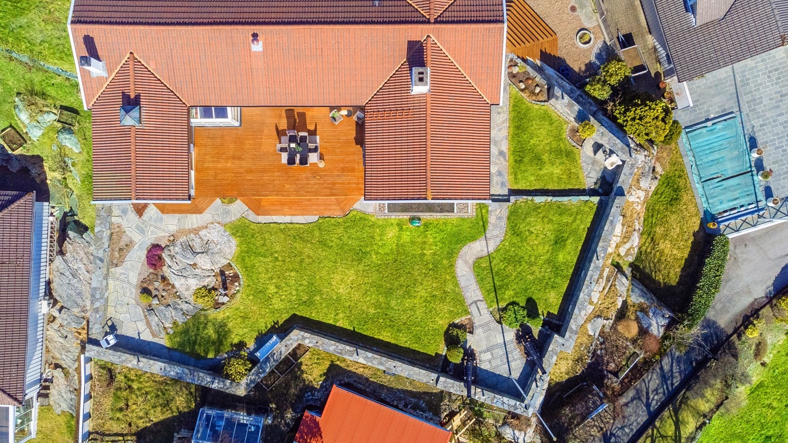 Dronebilde. Galleribilde