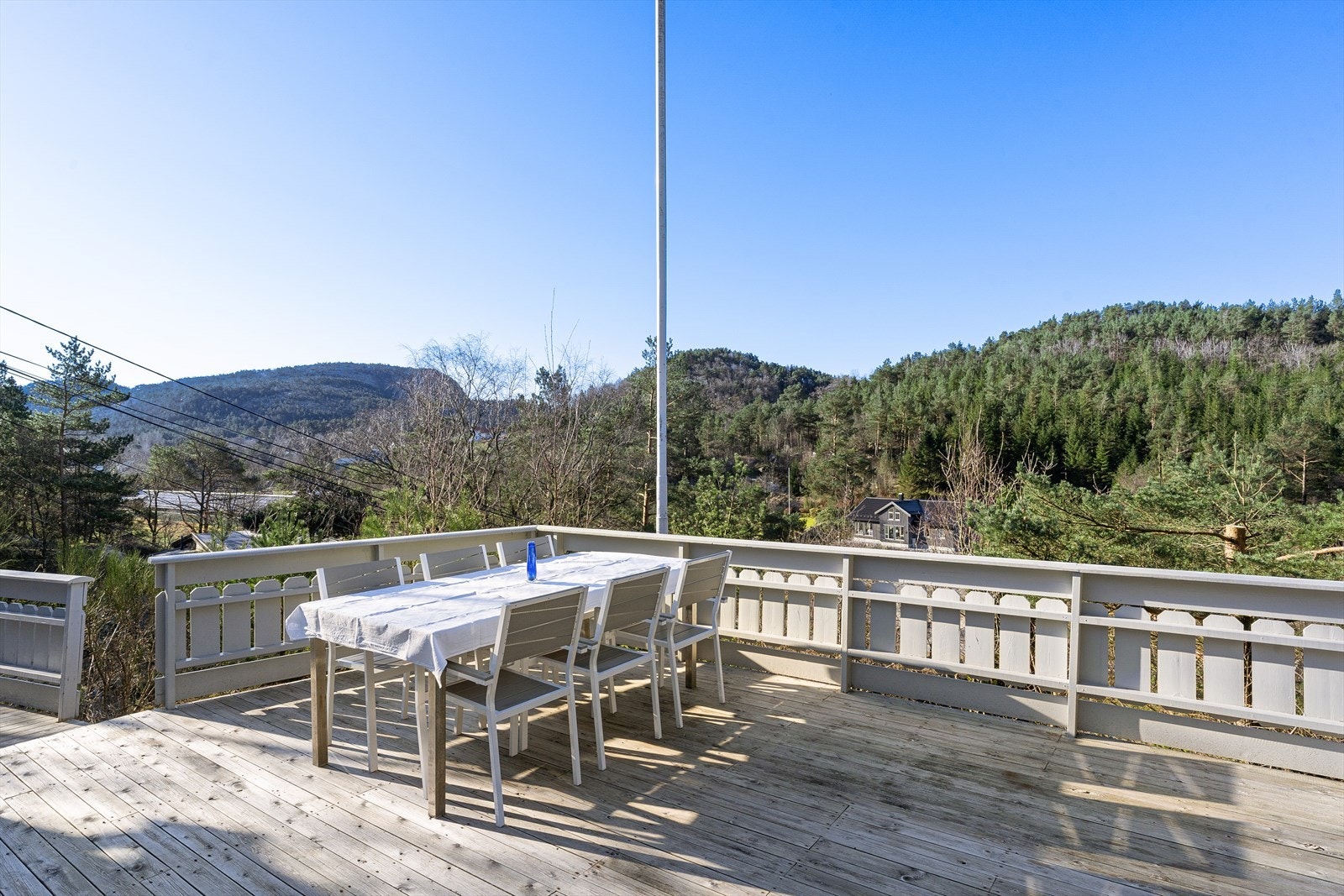 Utsikten er heller ikke å si noe på. Galleribilde