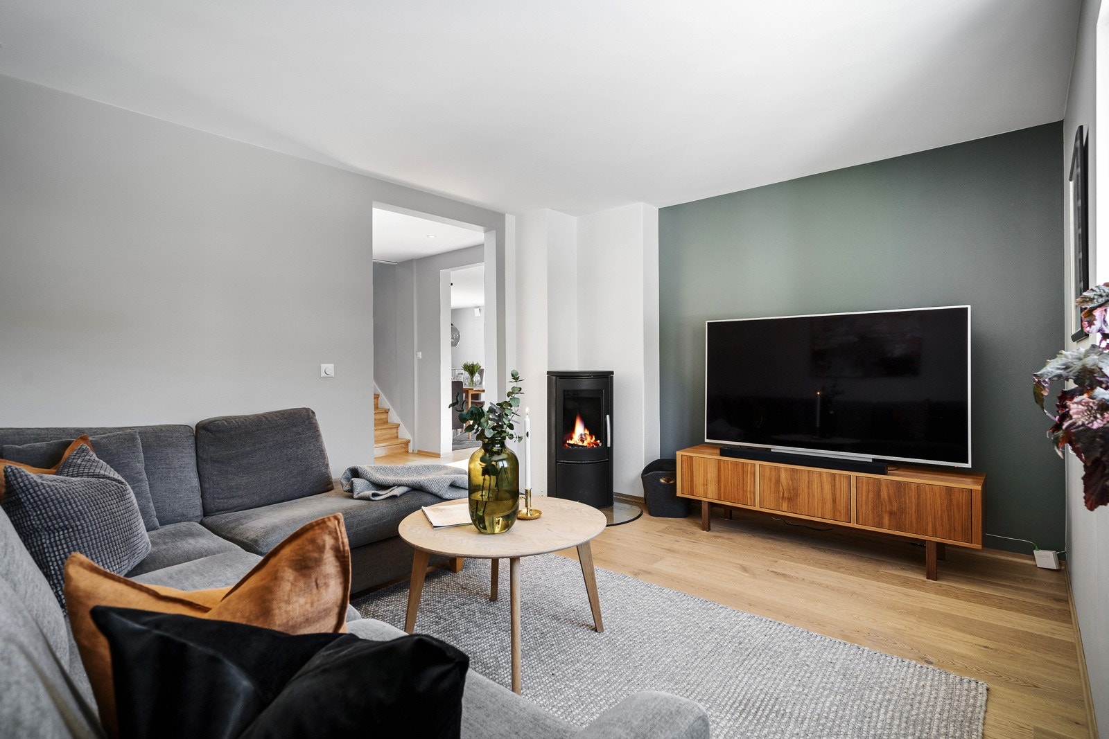 Tv-stue. Galleribilde