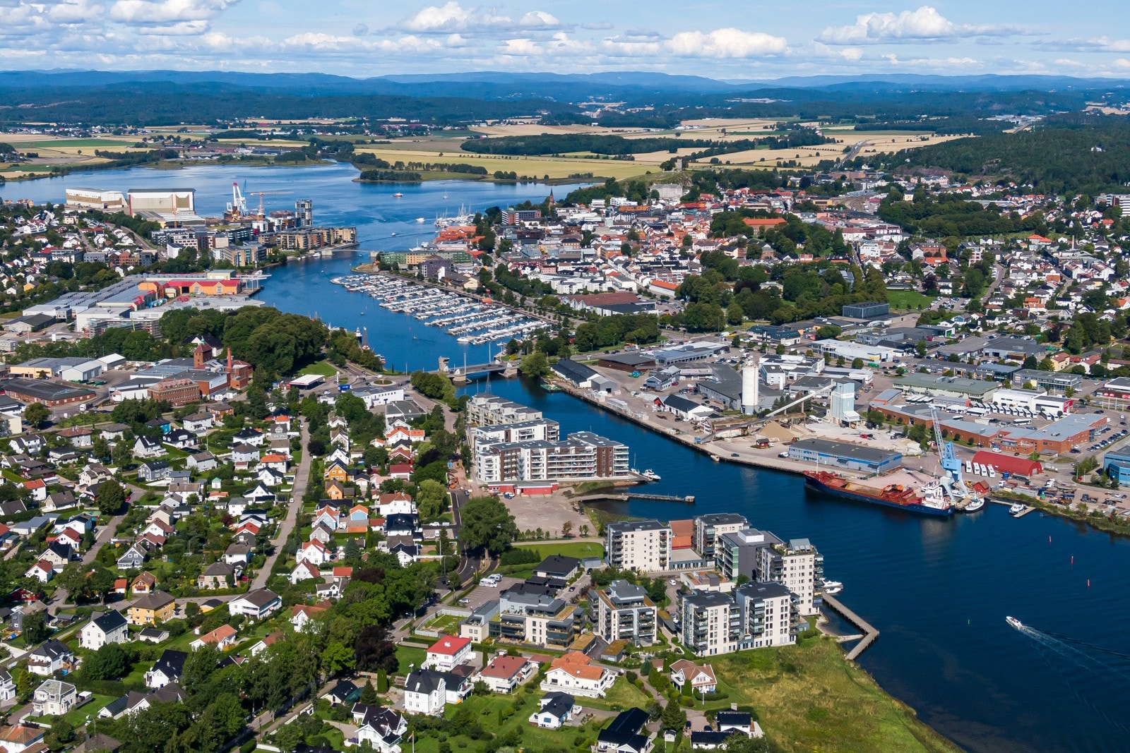 Områdebilde- Tønsberg. Galleribilde