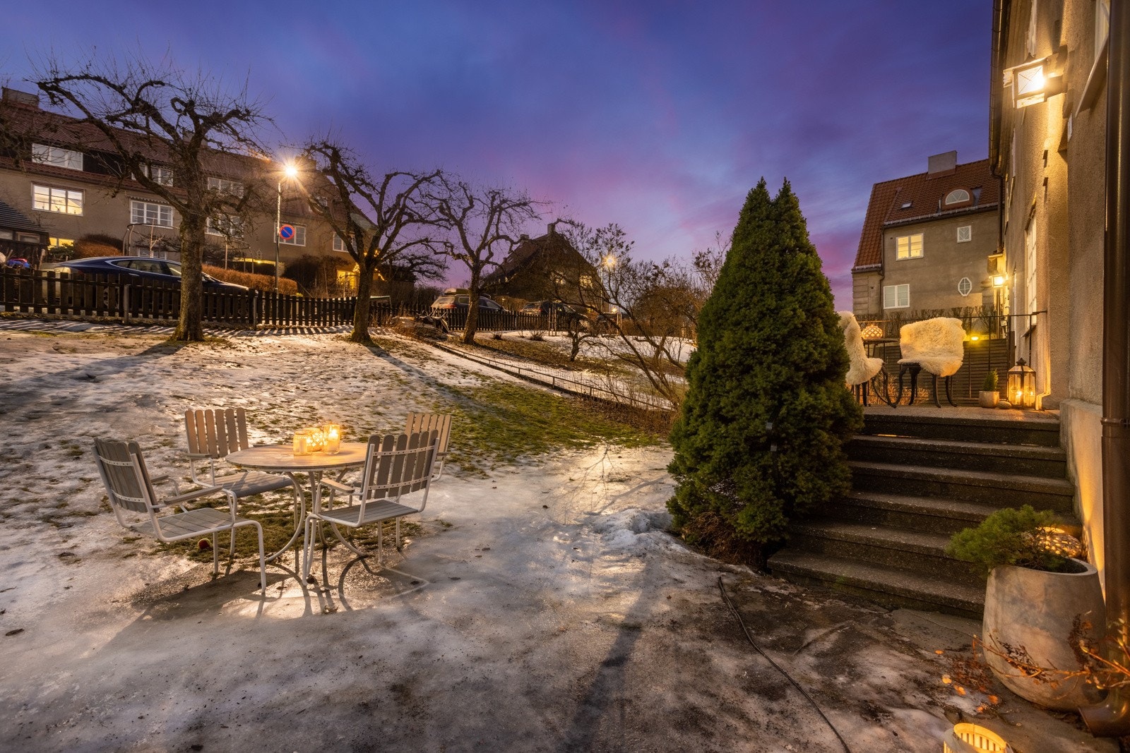 Kveldsstemning. Galleribilde