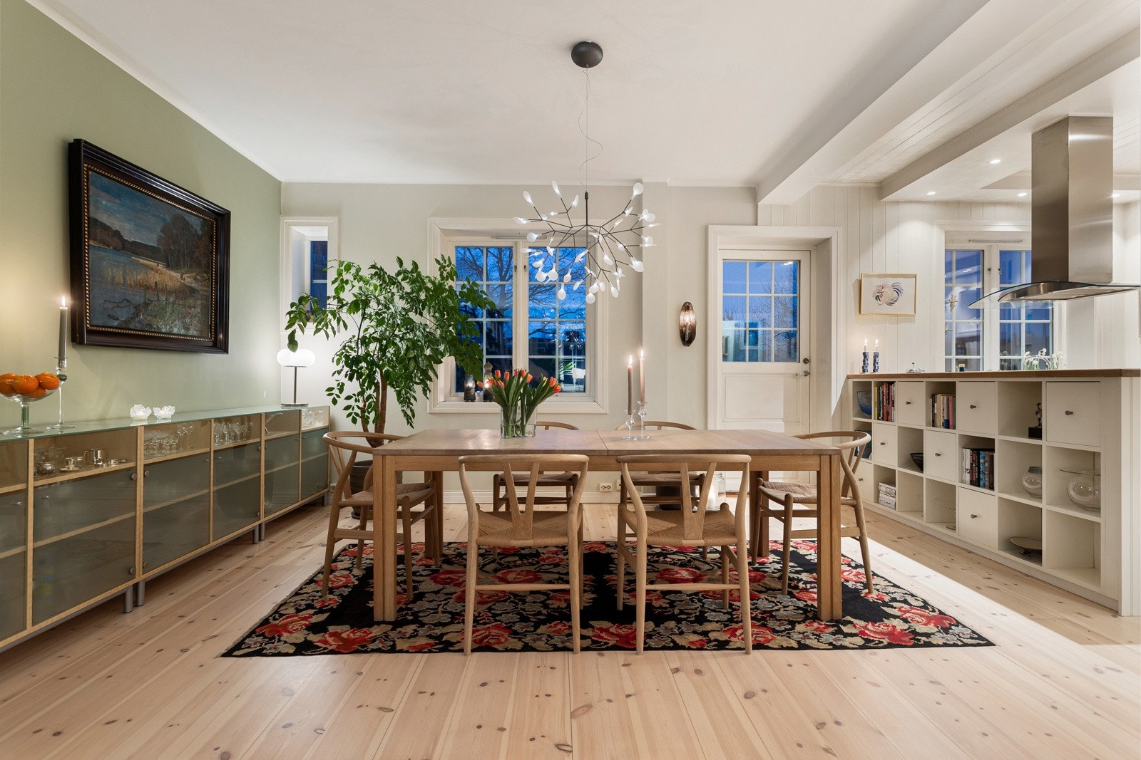 Kveldsstemning. Galleribilde