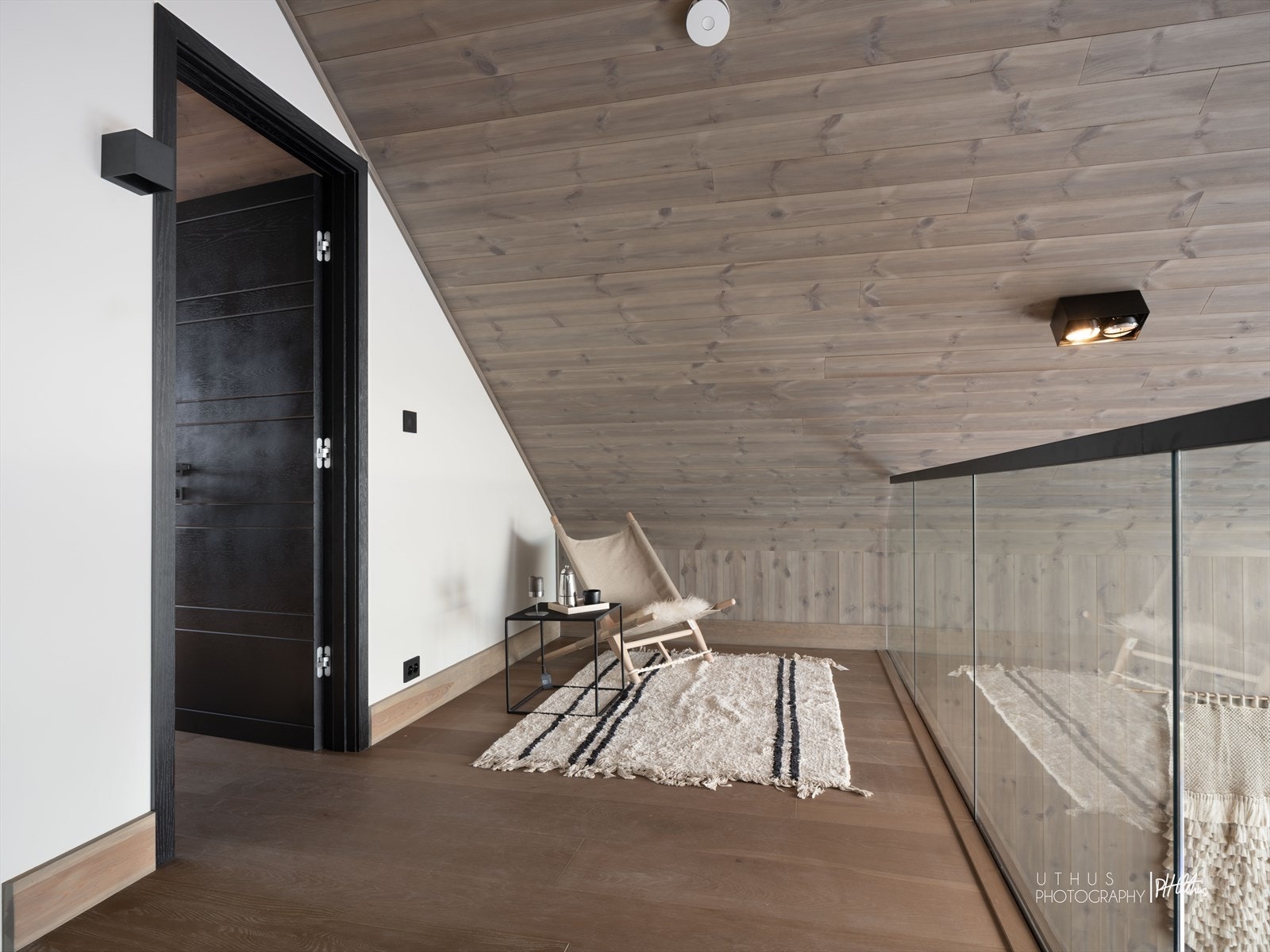 Mezzanin med mulighet for sittegruppe. Galleribilde