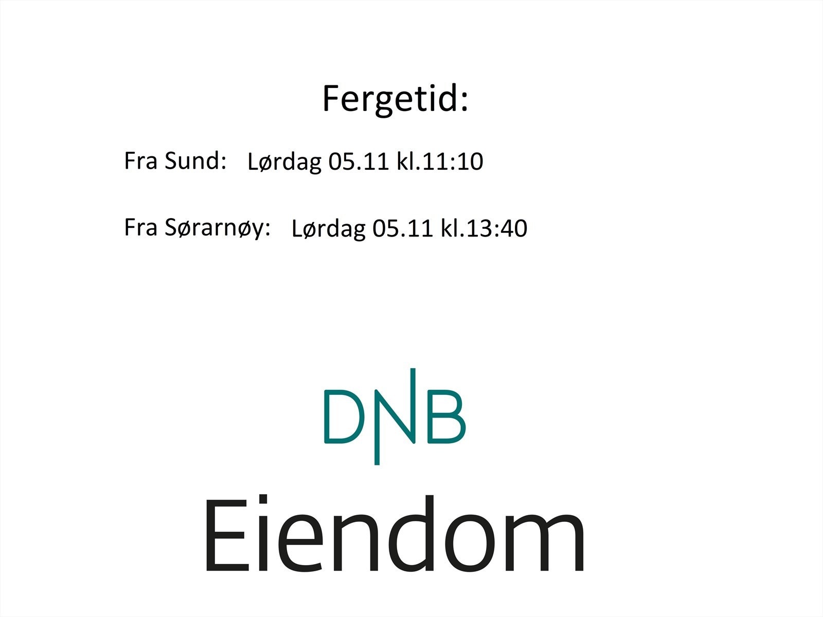 Velkommen til visning! Galleribilde