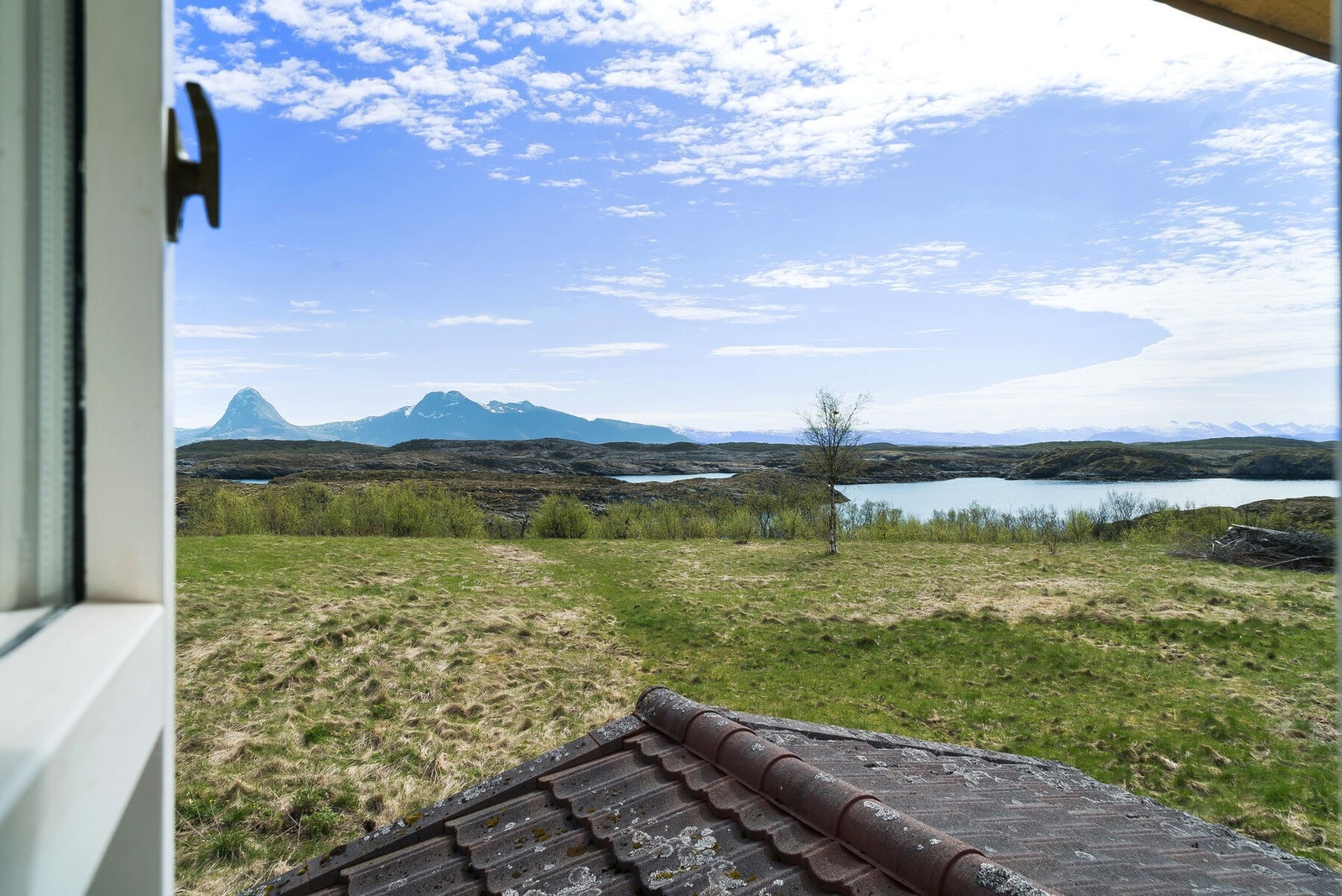 Utsikt fra ene soverommet Galleribilde