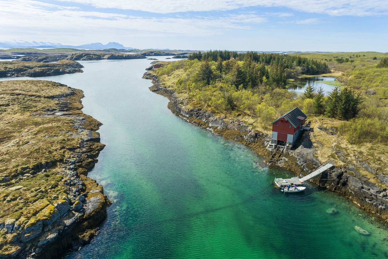 Naustet og flytebryggen Galleribilde