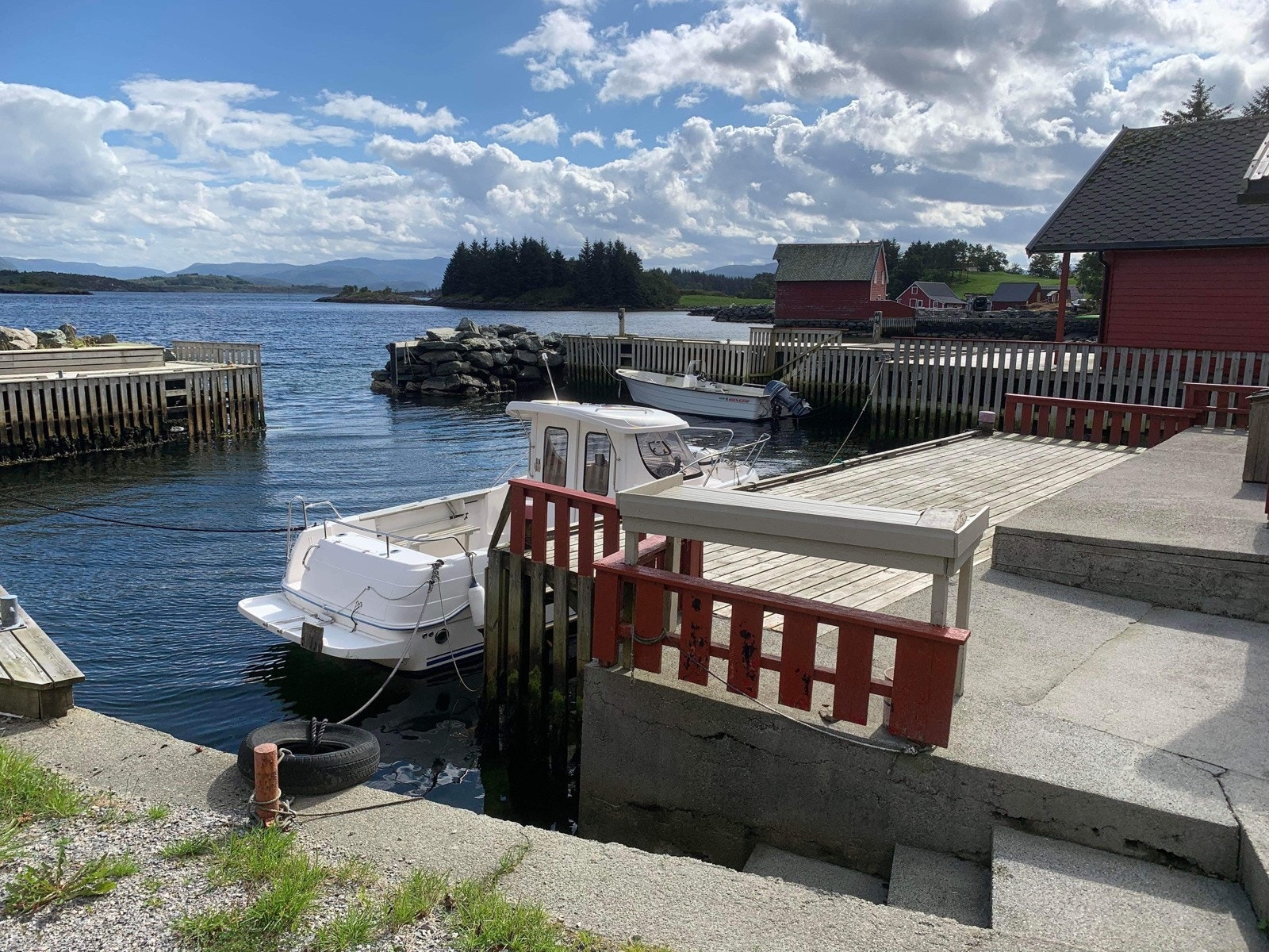 Kai-anlegget er godt utbygd Galleribilde