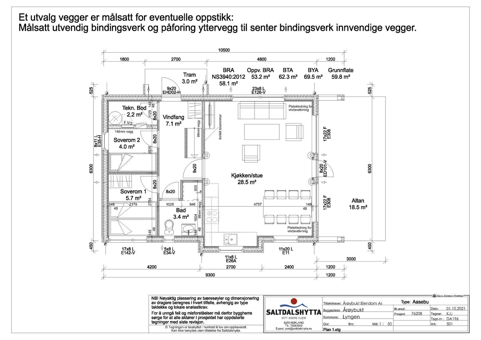 1. plan Galleribilde