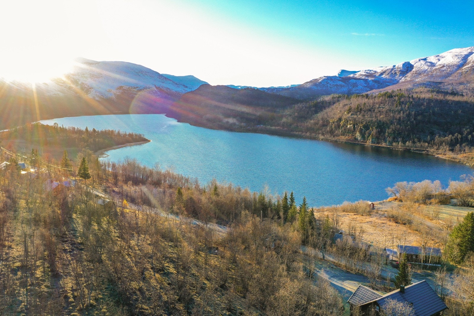 Storvannet ligger rett i nærheten av tomten Galleribilde