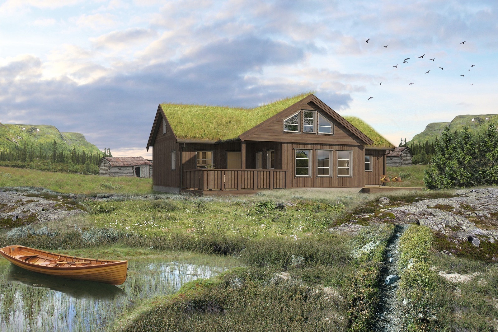 Rondablikk Generasjon fra Familiehytta Galleribilde