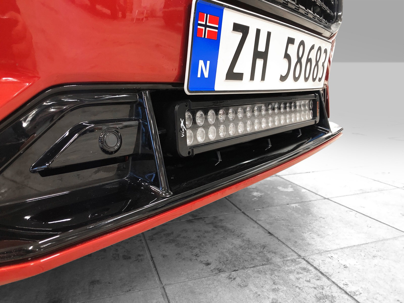 Led bar som fungere i lag med lys automatikken