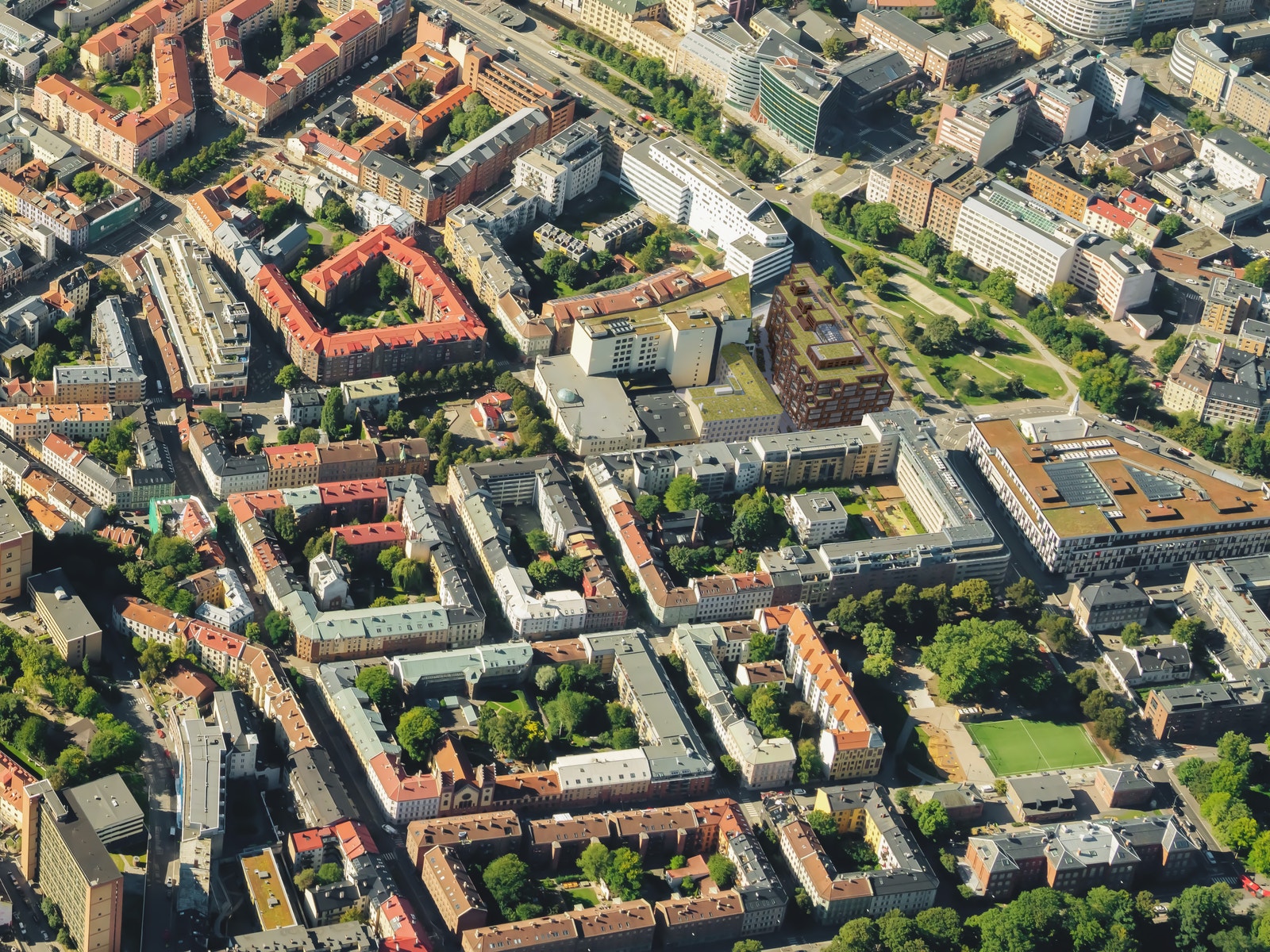 Illustrasjon av plasseringen av Urtekvartalet - umiddelbar nærhet til Oslo Sentralbanestasjon Galleribilde