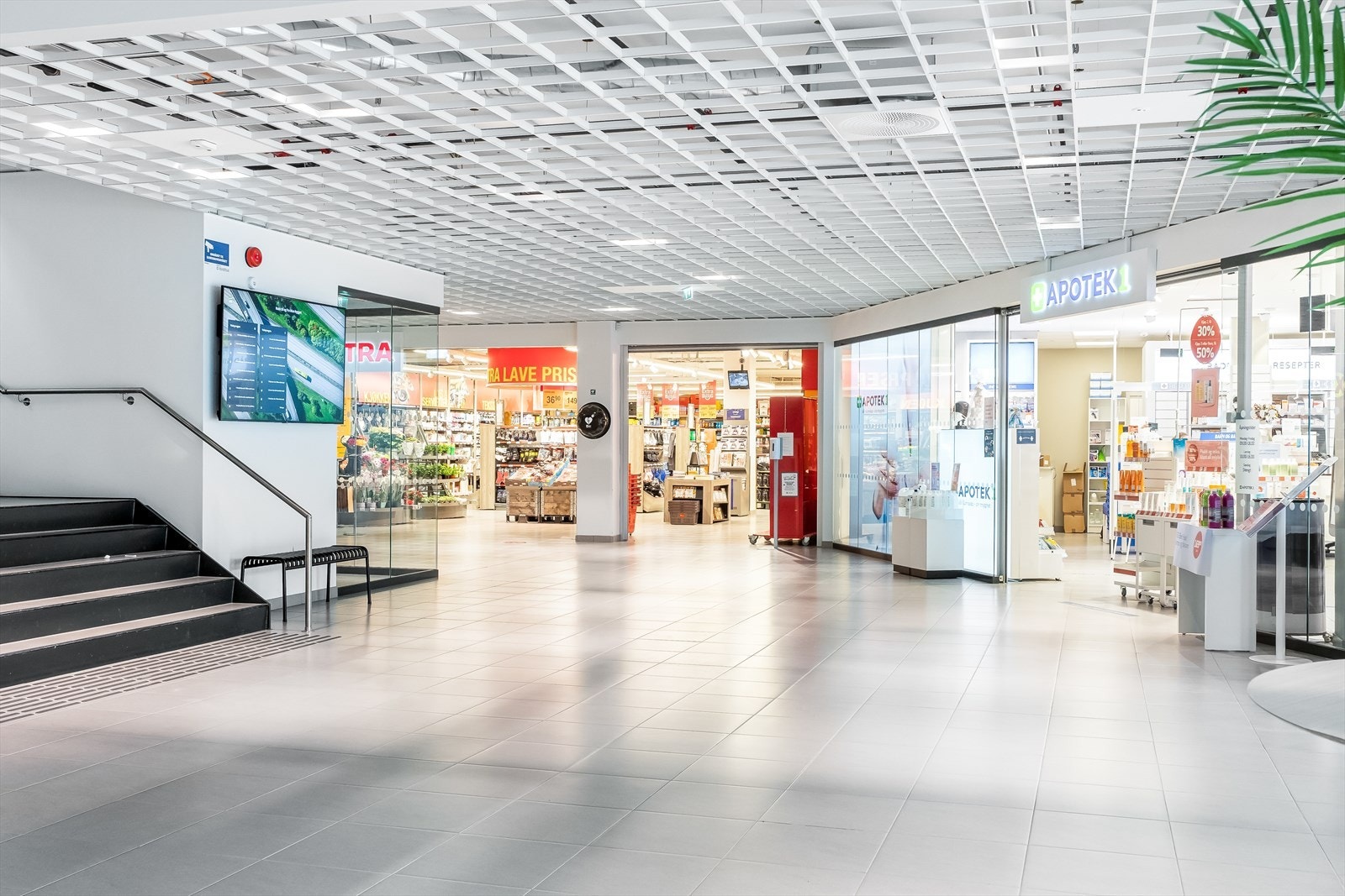 Lyse og fine butikklokaler. Galleribilde