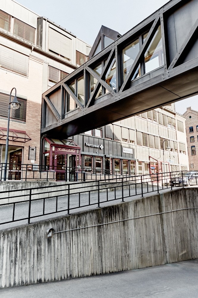 Skywalk mellom Bygg A2 og A3 Galleribilde