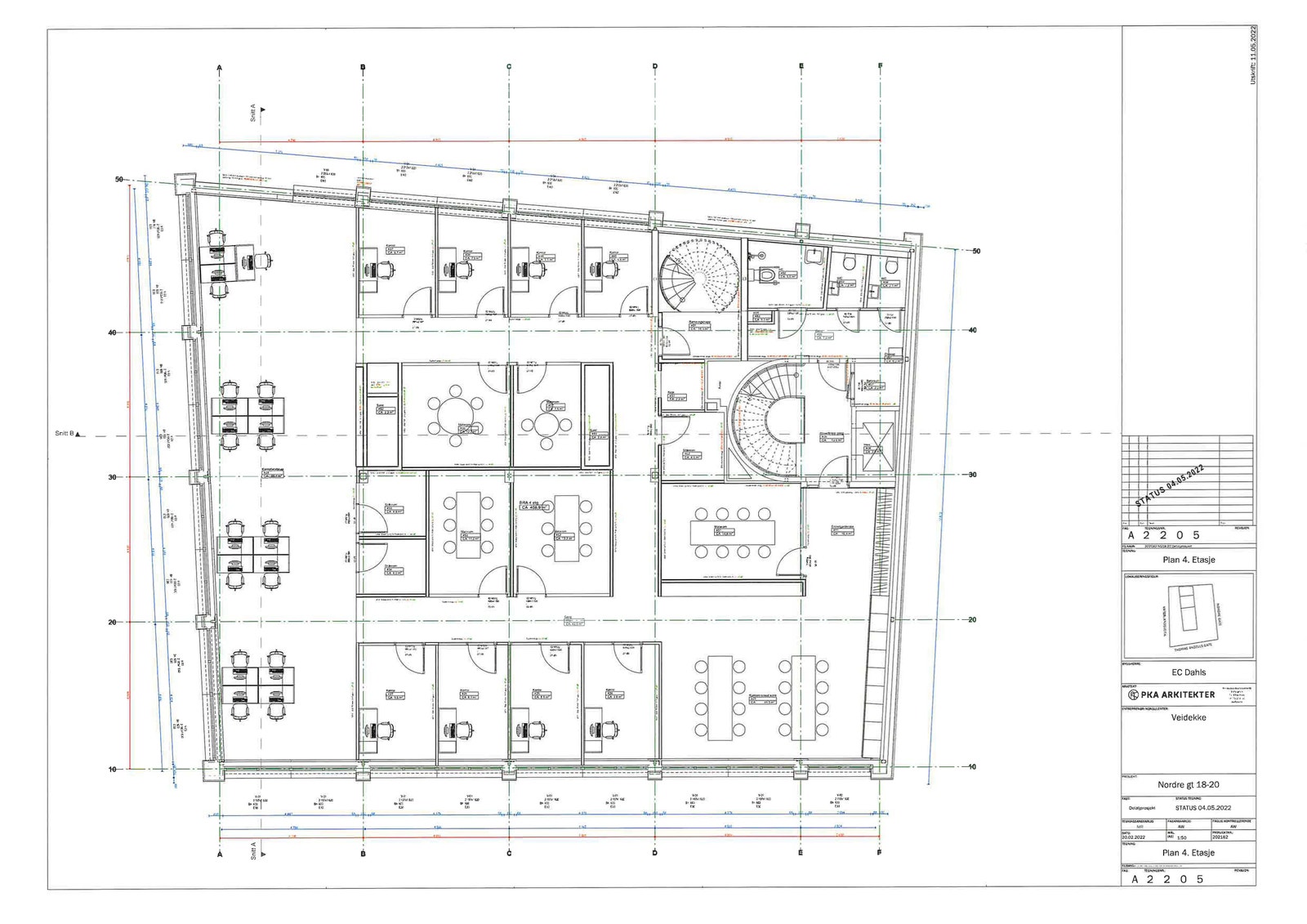 Eksempel planløsning Galleribilde